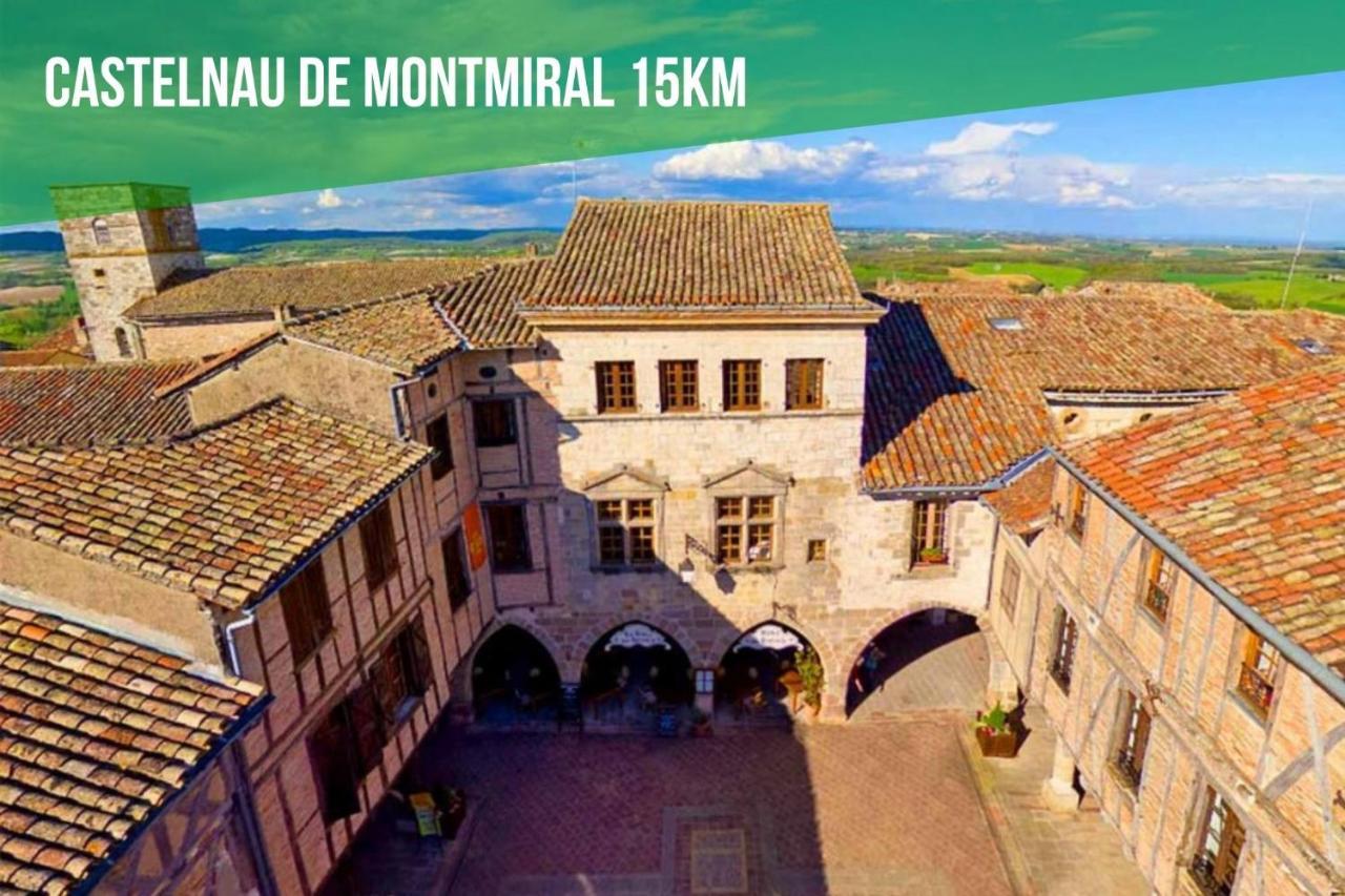 Le Cottage Nature Loin De L'Oeil Sauna Gaillac Entre Albi-Toulouse & Les Cottages Du Tarn Brens  Ngoại thất bức ảnh