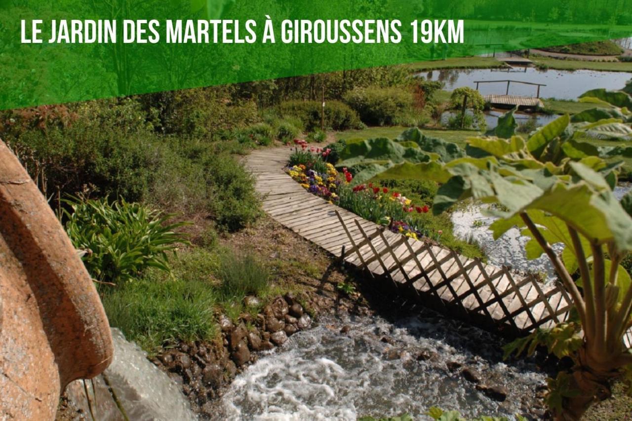Le Cottage Nature Loin De L'Oeil Sauna Gaillac Entre Albi-Toulouse & Les Cottages Du Tarn Brens  Ngoại thất bức ảnh