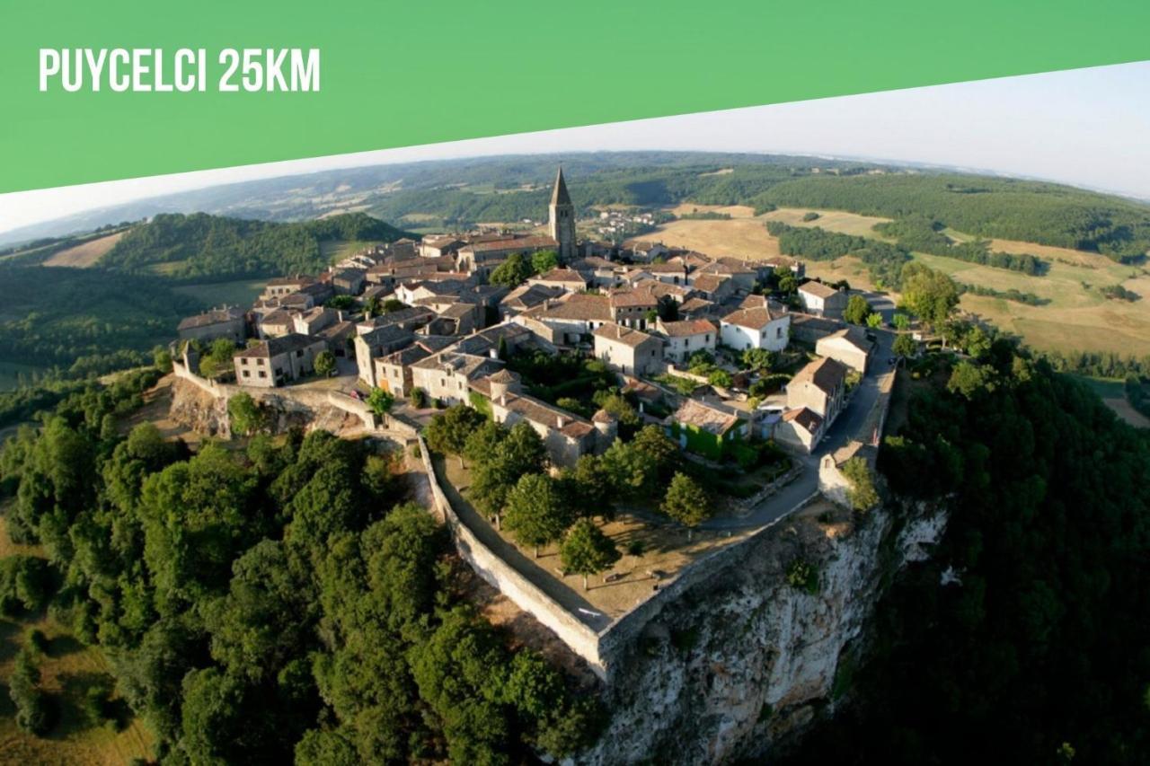 Le Cottage Nature Loin De L'Oeil Sauna Gaillac Entre Albi-Toulouse & Les Cottages Du Tarn Brens  Ngoại thất bức ảnh